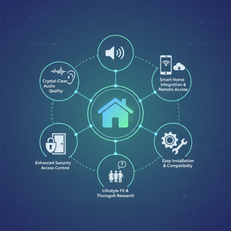 Best Audio Door Intercom Systems for Home Security 2026?