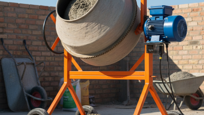 Top 10 Small Cement Mixer Concrete Options for Your Projects?