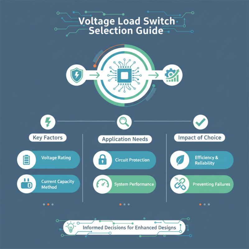 How to Choose the Right Voltage Load Switch for Your Application?