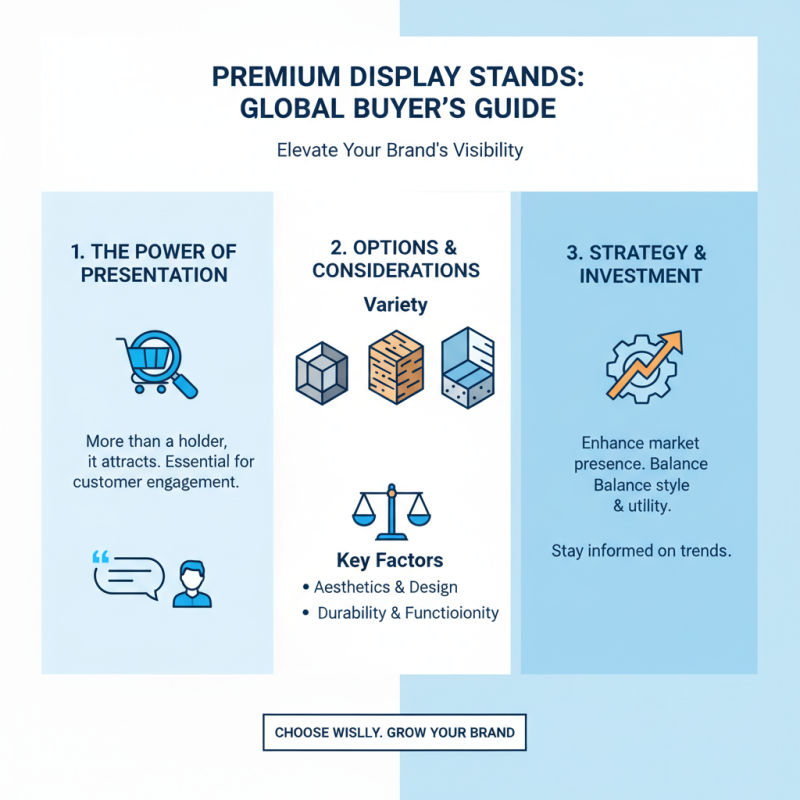 Top 10 Premium Display Stand Options for Global Buyers?