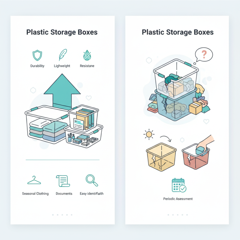 Top Benefits of Using Plastic Boxes for Storage Solutions?