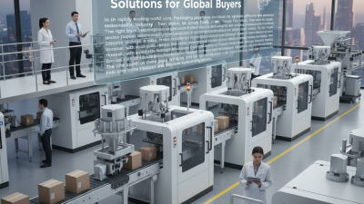 Top 10 Packaging Machinery Solutions for Global Buyers?