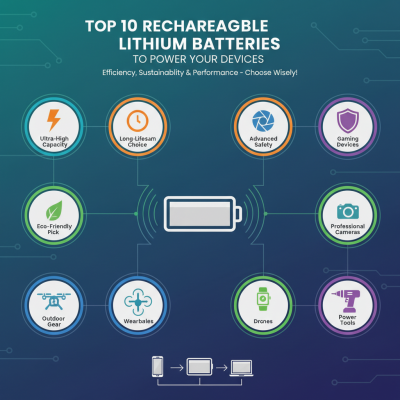 Top 10 Rechargeable Lithium Batteries to Power Your Devices?