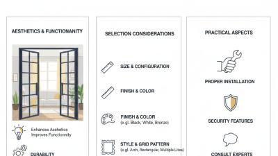 How to Choose the Best Interior Steel French Doors for Your Home?
