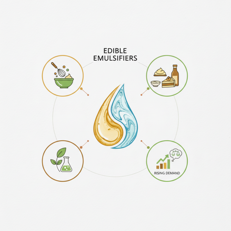 What are Edible Emulsifiers and Their Applications?