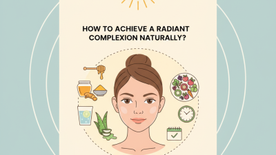 How to Achieve a Radiant Complexion Naturally?
