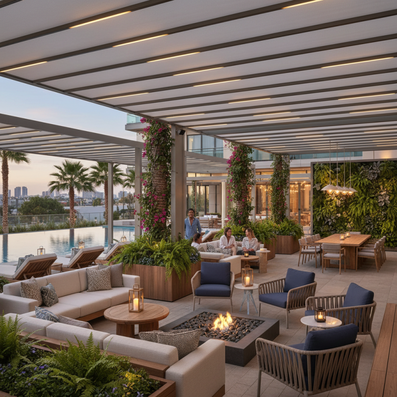 Best Hotel Outdoor Seating Ideas for Hospitality Industry?