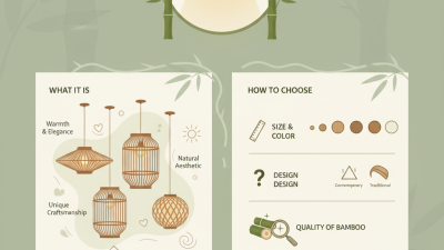 What is Bamboo Pendant Light and How to Choose the Best?