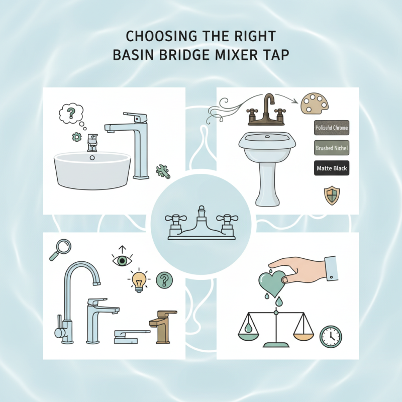 How to Choose the Right Basin Bridge Mixer Tap for Your Bathroom?