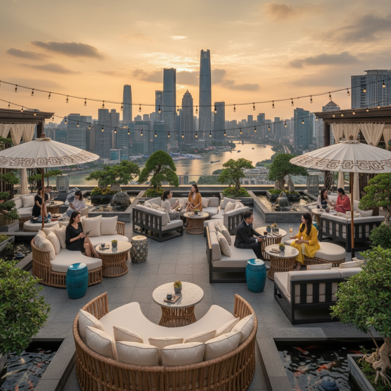 China Top Hotel Outdoor Seating Options for Global Buyers?