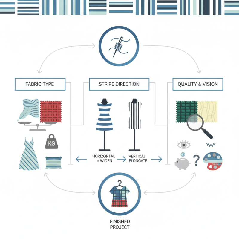 How to Choose the Right Striped Fabric for Your Next Project?