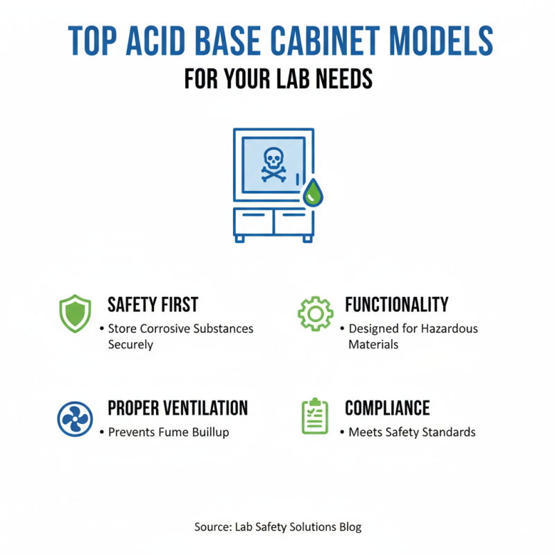 Top Acid Base Cabinet Models for Your Lab Needs?