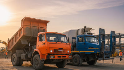 How to Choose the Best Construction Truck for Your Needs?
