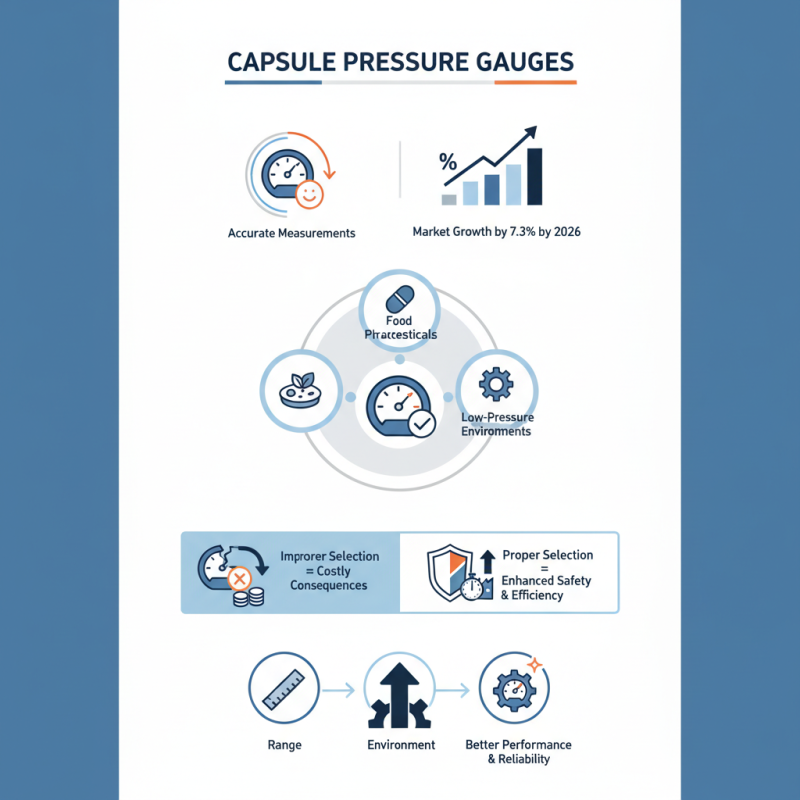 How to Choose the Right Capsule Pressure Gauge for Your Needs?