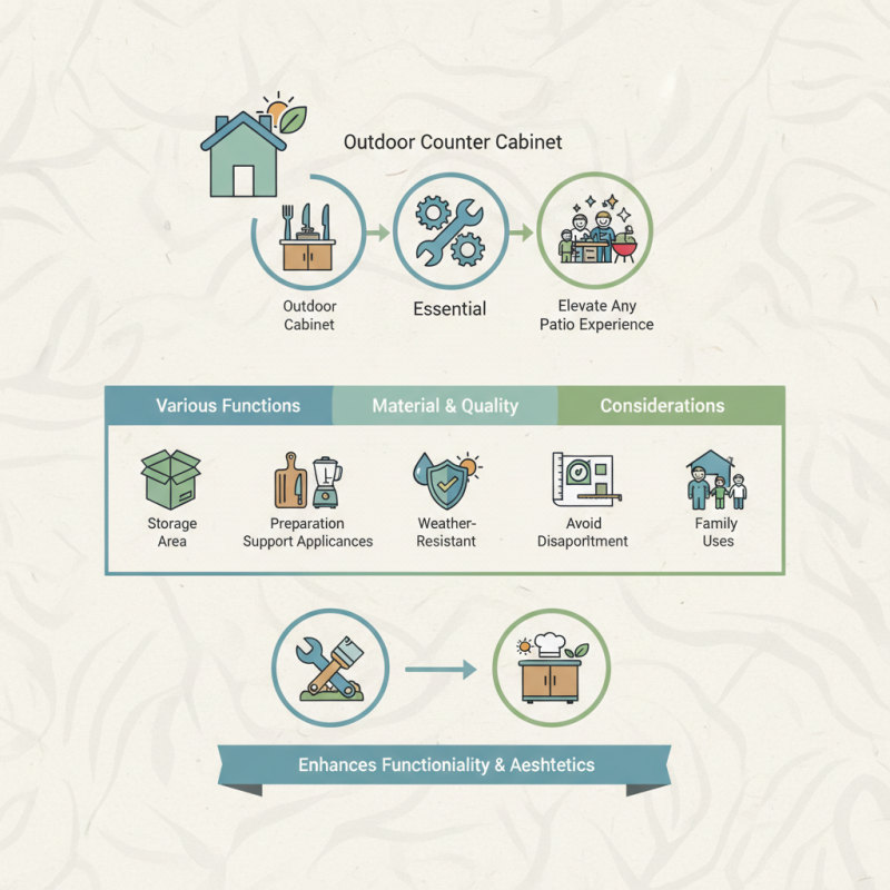 Best Outdoor Counter Cabinet Options for Your Needs?