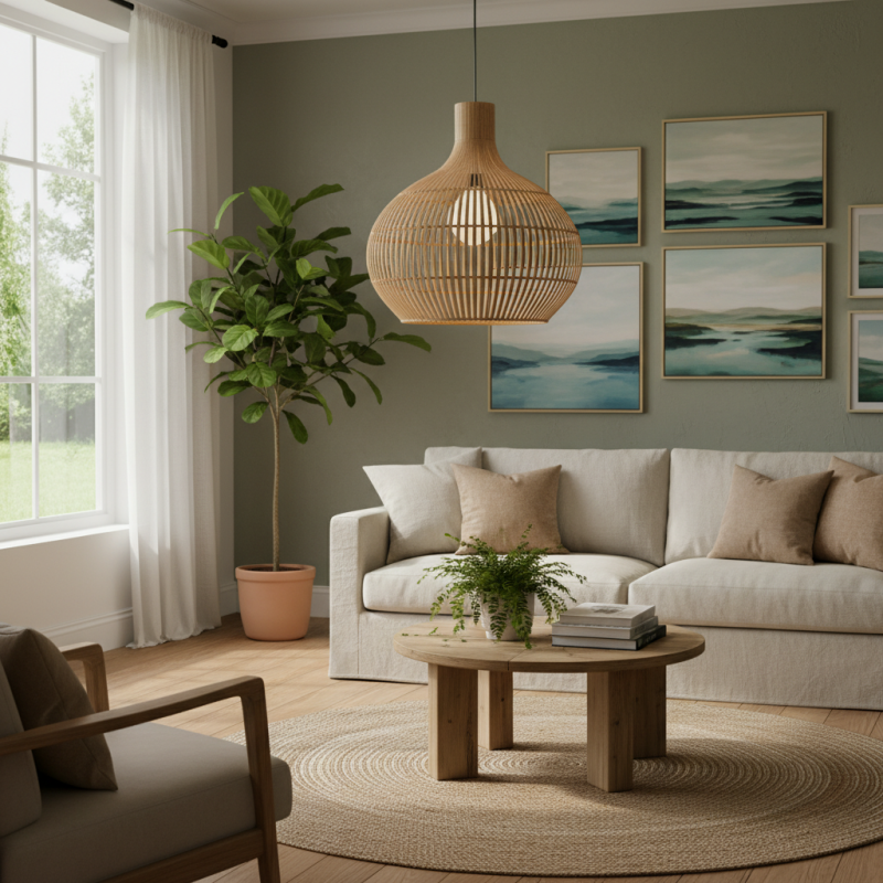 How to Choose the Best Bamboo Pendant Light for Your Home?