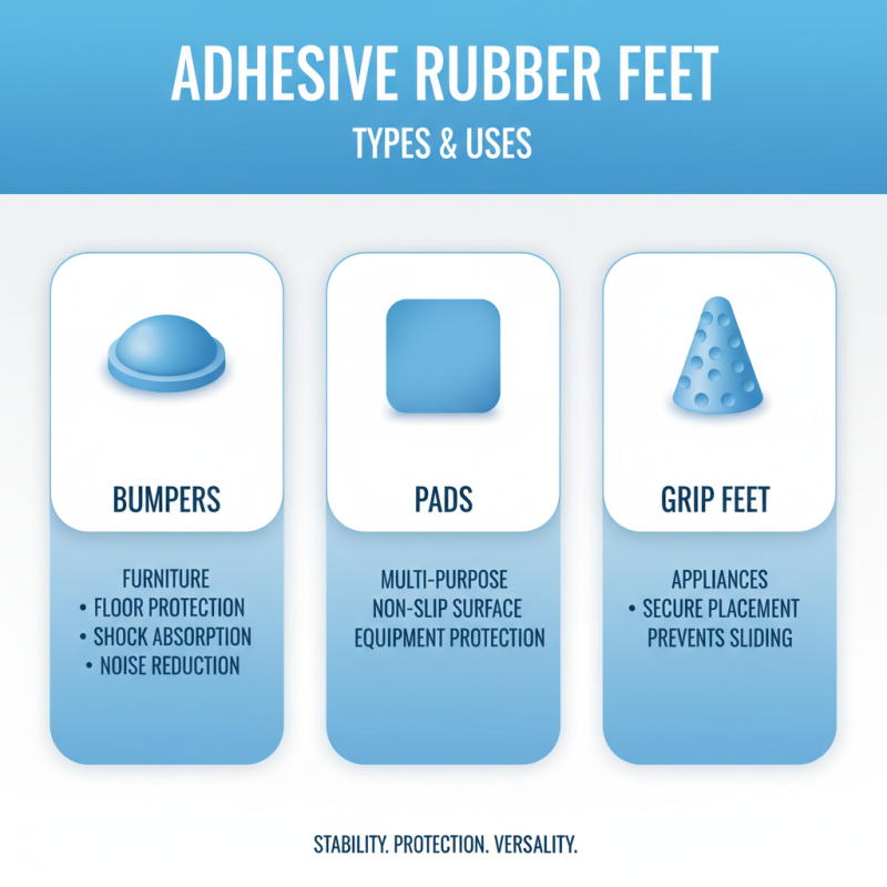 What are Adhesive Rubber Feet and How to Choose Them?