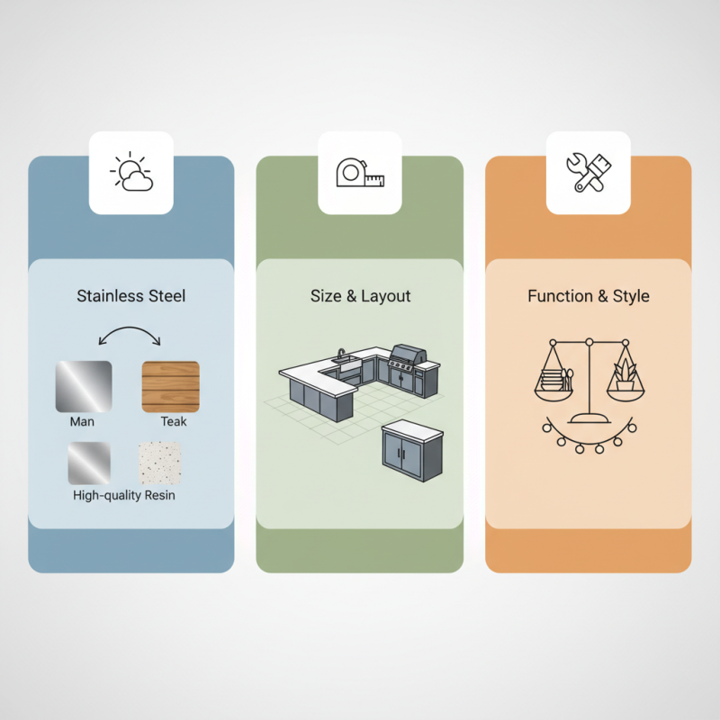 How to Choose the Best Outdoor Counter Cabinet for Your Needs?