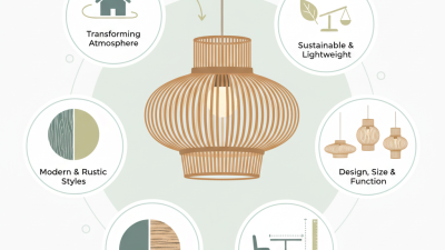How to Choose the Best Bamboo Pendant Light for Your Home?