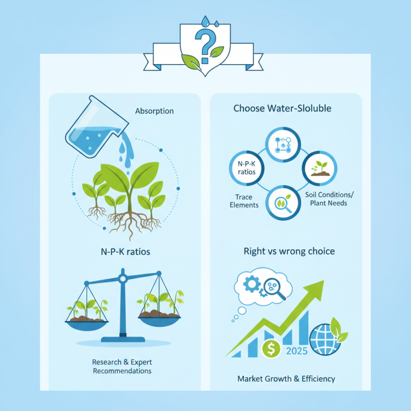 How to Choose the Best Water Soluble Liquid Fertilizer for Your Plants?