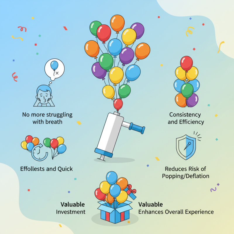 Why Choose a Plastic Balloon Pump for Your Parties?