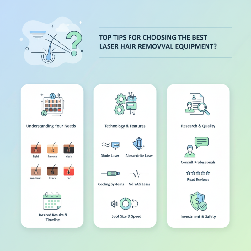 Top Tips for Choosing the Best Laser Hair Removal Equipment?