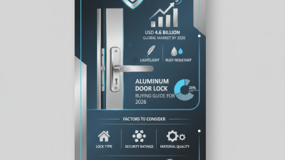 Aluminum Door Lock Buying Guide for 2026 How to Choose?