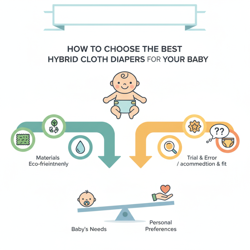 How to Choose the Best Hybrid Cloth Diapers for Your Baby?