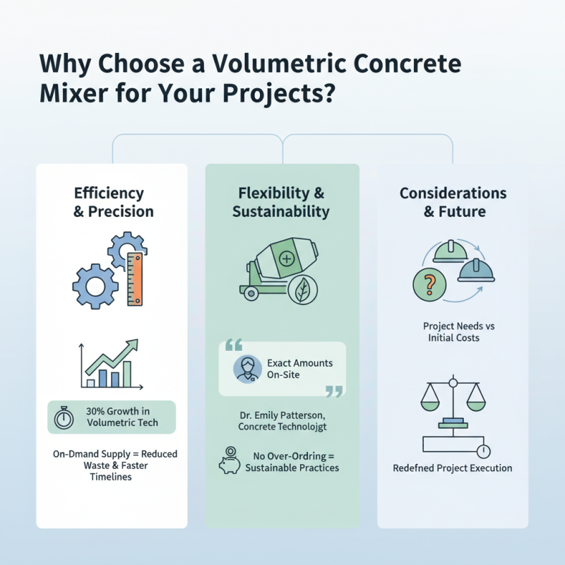 Why Choose a Volumetric Concrete Mixer for Your Projects?