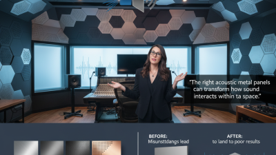 Best Acoustic Metal Panels for Soundproofing Solutions?