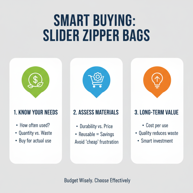 Best Tips for Choosing the Right Slider Zipper Bag for Your Needs?