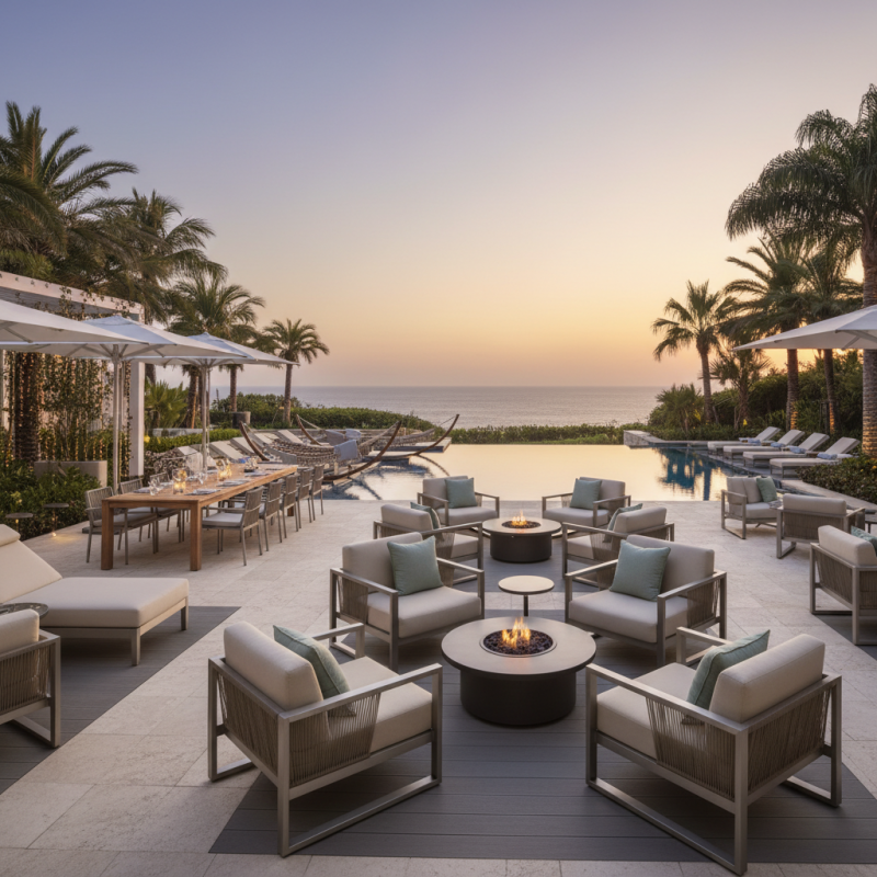 How to Choose Hotel Outdoor Seating for Guest Comfort?