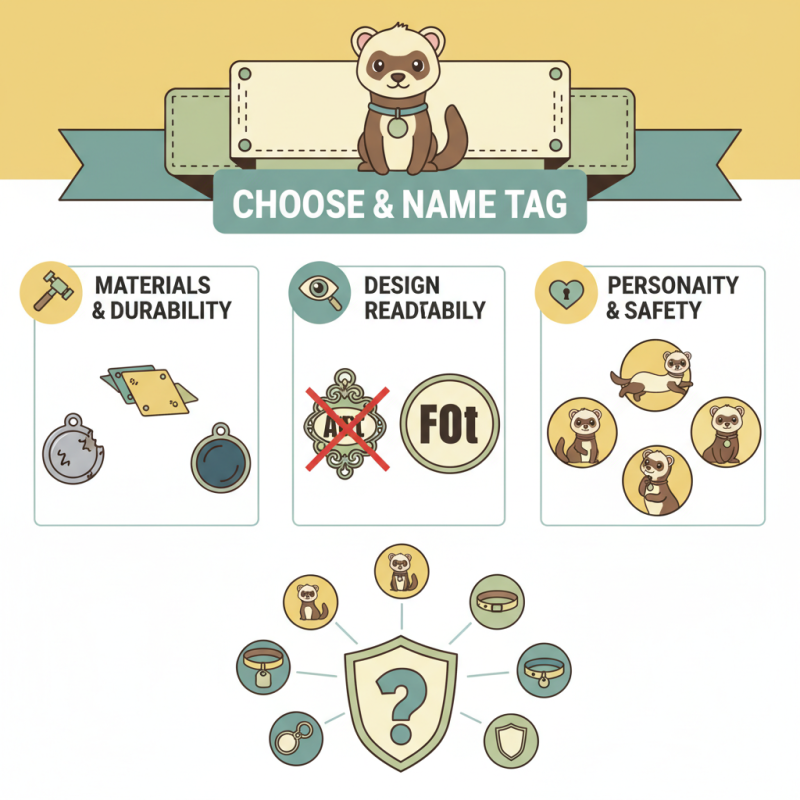 How to Choose the Perfect Ferret Name Tag for Your Pet?