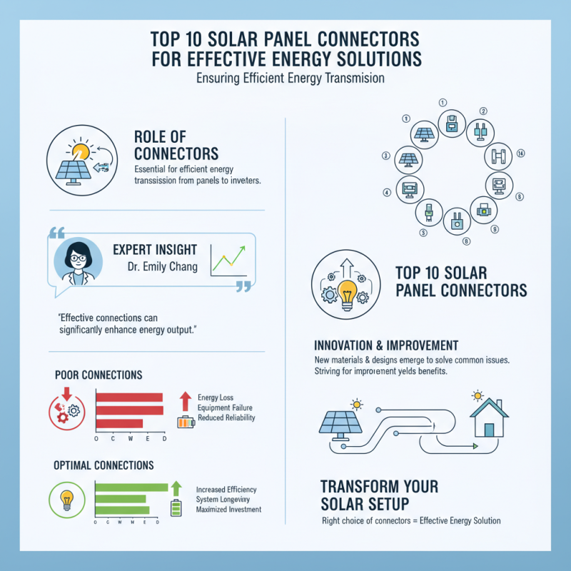 Top 10 Solar Panel Connectors for Effective Energy Solutions?