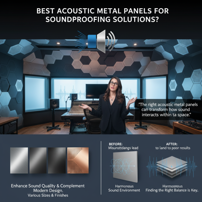 Best Acoustic Metal Panels for Soundproofing Solutions?