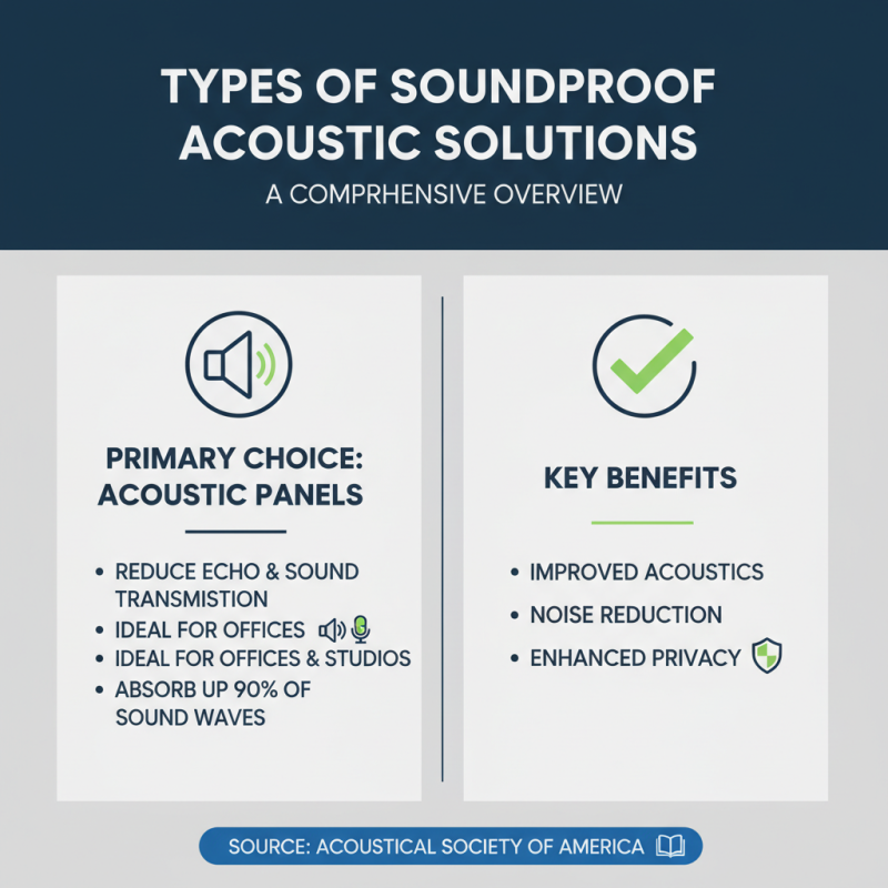 2026 Best Sound Proof Acoustic Solutions for Your Needs?