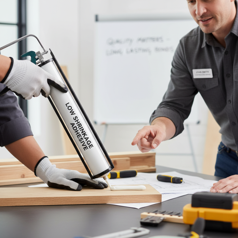 Why Choose Low Shrinkage Liquid Nails for Your Projects?