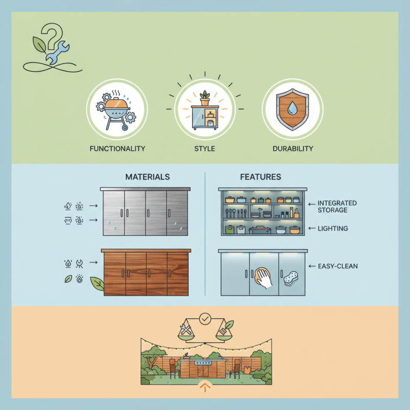 2026 Best Outdoor Counter Cabinet for Your Backyard Needs?