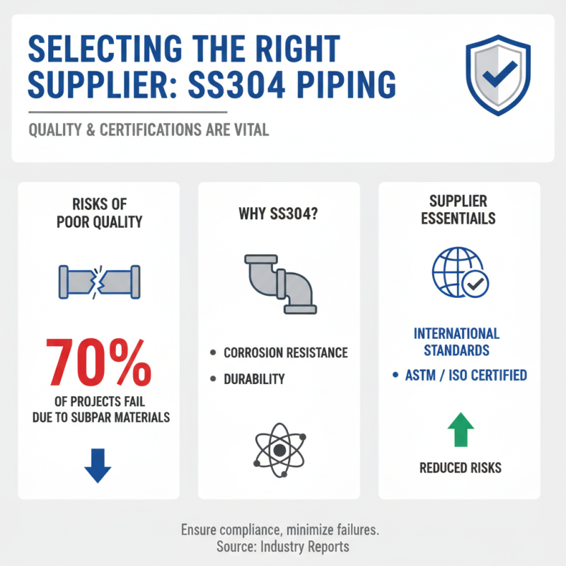 Top China Best Stainless Steel 304 Piping Options for Your Projects?