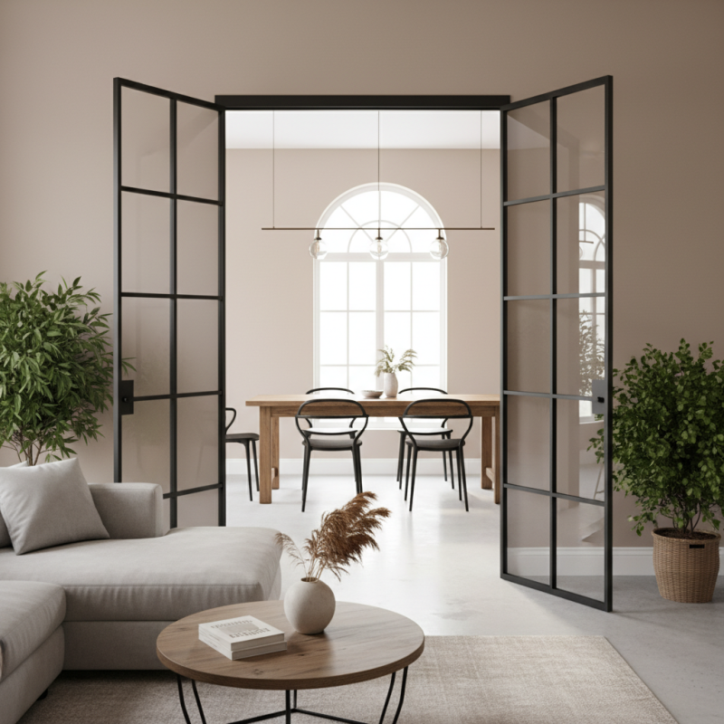 Top 5 Tips for Choosing Interior Steel French Doors?