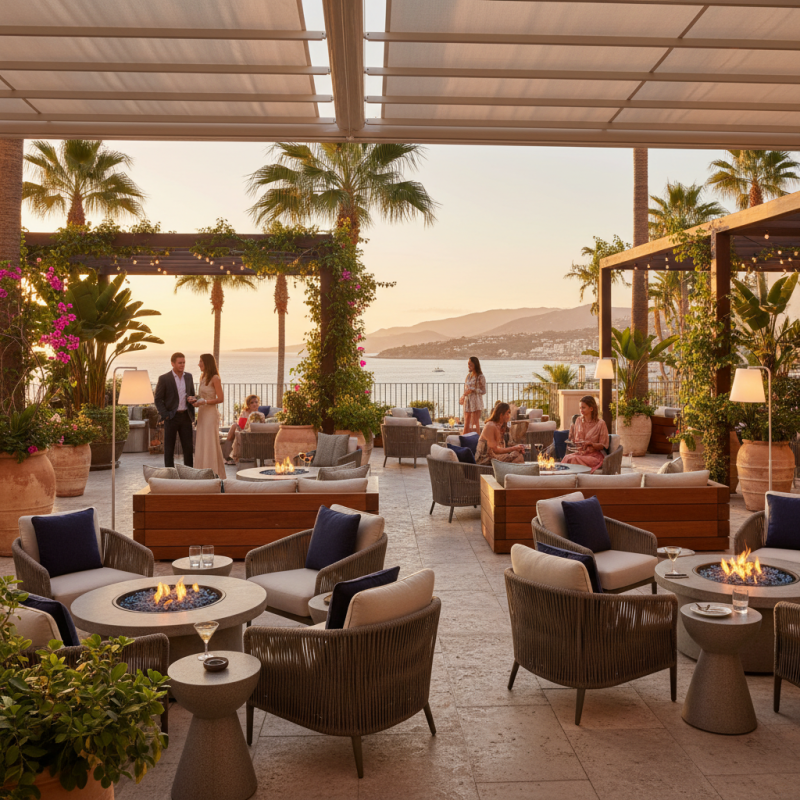 How to Choose the Best Hotel Outdoor Seating Options?