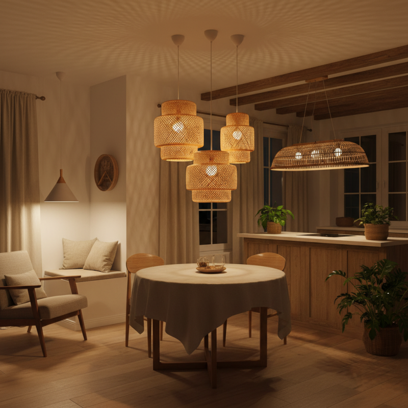 Why Choose Bamboo Pendant Lights for Your Home Decor?