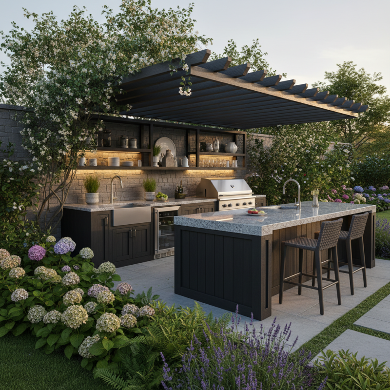 Best Outdoor Counter Cabinet Features for Your Garden?