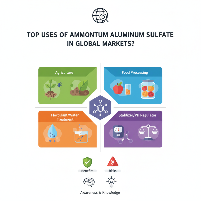 Top Uses of Ammonium Aluminum Sulfate in Global Markets?