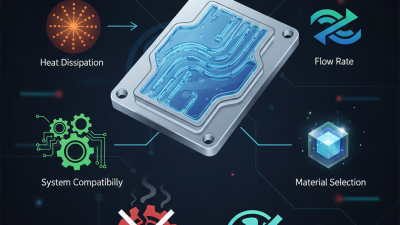 2026 Best Water Cooling Plate Options for Global Buyers?