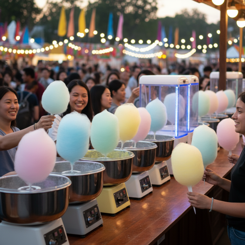 Top 10 Cotton Candy Machines for Sweet Treats Worldwide?