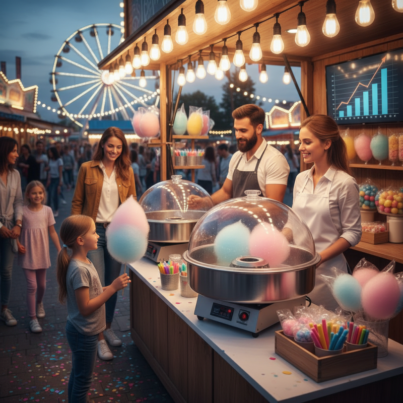 How to Choose the Best Cotton Candy Machine for Your Business?