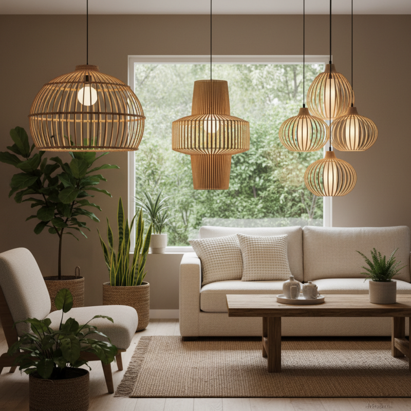 Bamboo Pendant Light Trends for 2026 What Buyers Need to Know