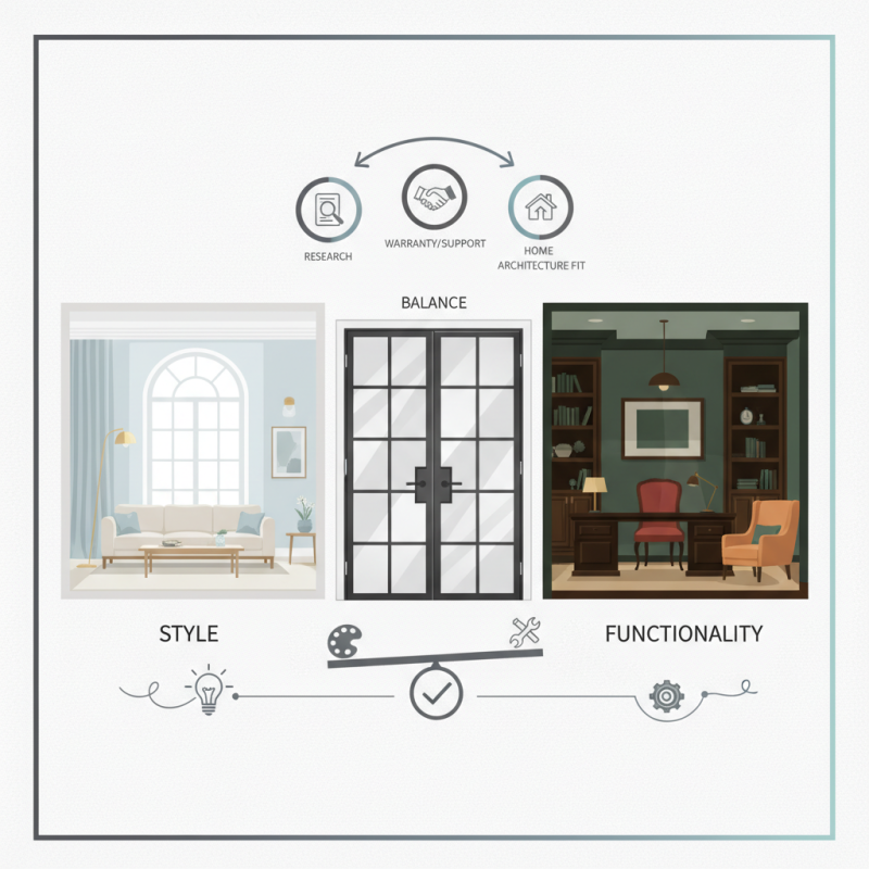 2026 Top Interior Steel French Doors Buying Guide?