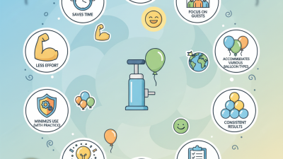 Top 10 Benefits of Using a Plastic Balloon Pump for Events?